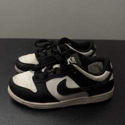 Nike Dunk Low Kids Black & White – Size 1.5Y