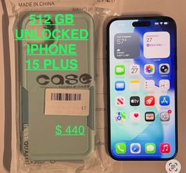 iPhone 15 Plus – 512 GB – Unlocked