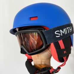 Kids Helmet + Goggles