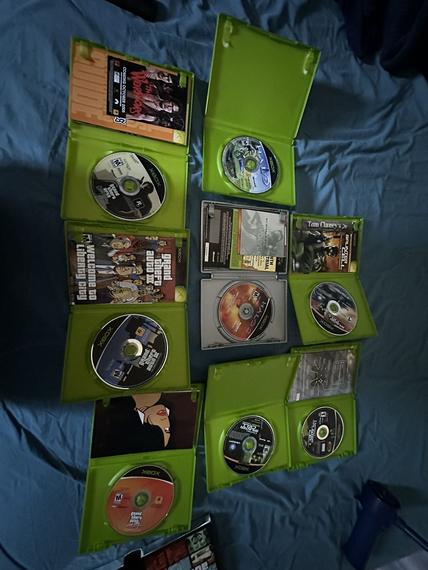 Used Original Xbox Games W/cases, Pickup Or Shipping for Sale in Rancho