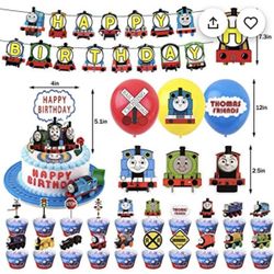 Thomas The Train Birthday Party Decorations 