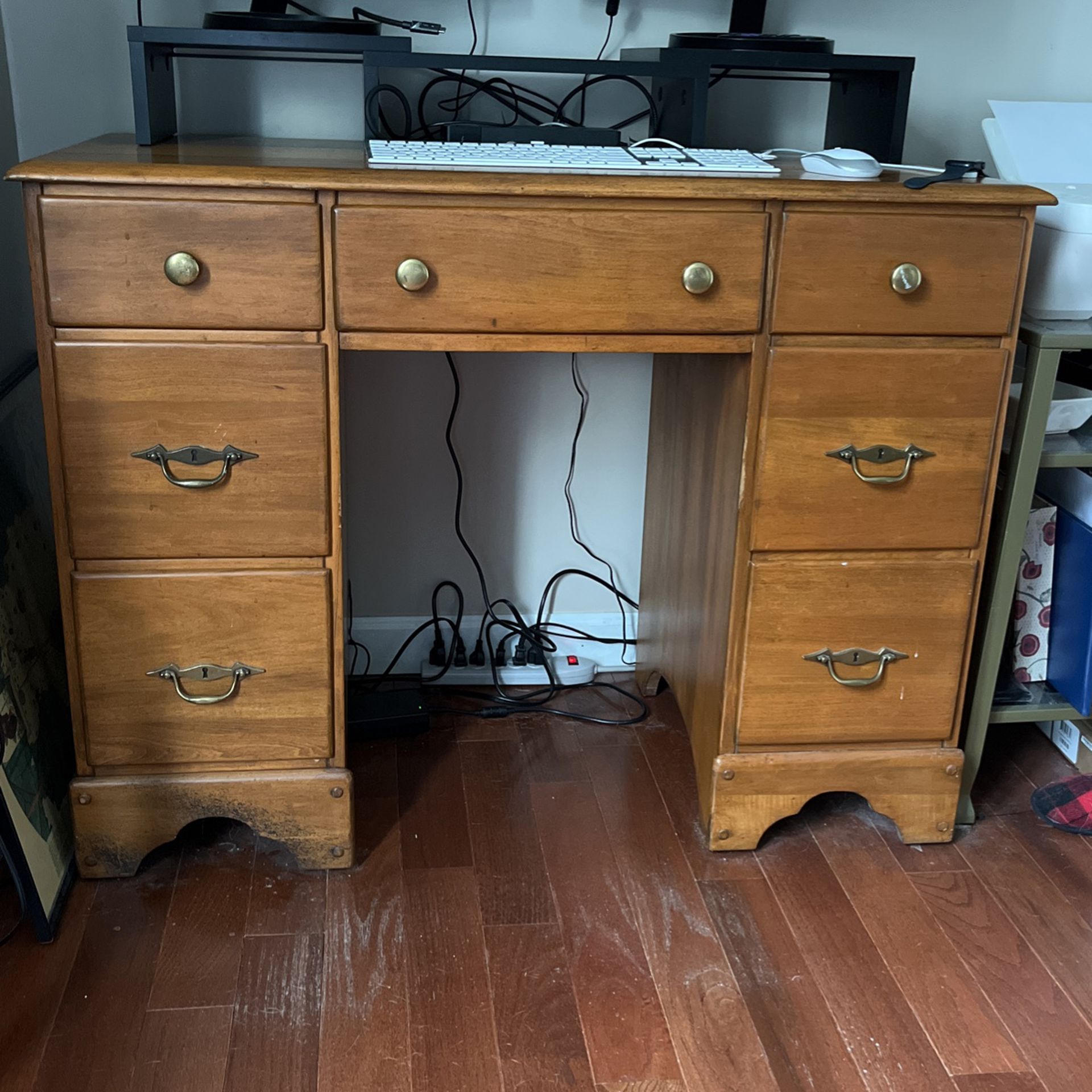 Vintage / Antique Wood Desk 