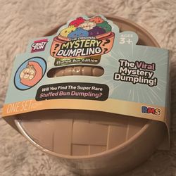 Crazy Fun Mystery Stuffed Bun Dumpling Squishy Squeeze Toy, 1 Random Color RMS