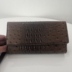 Brown Clutch/Wallet/Purse 