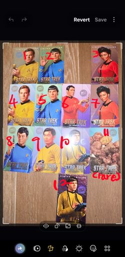 Dave & Buster Star Trek Card- Choose yours
