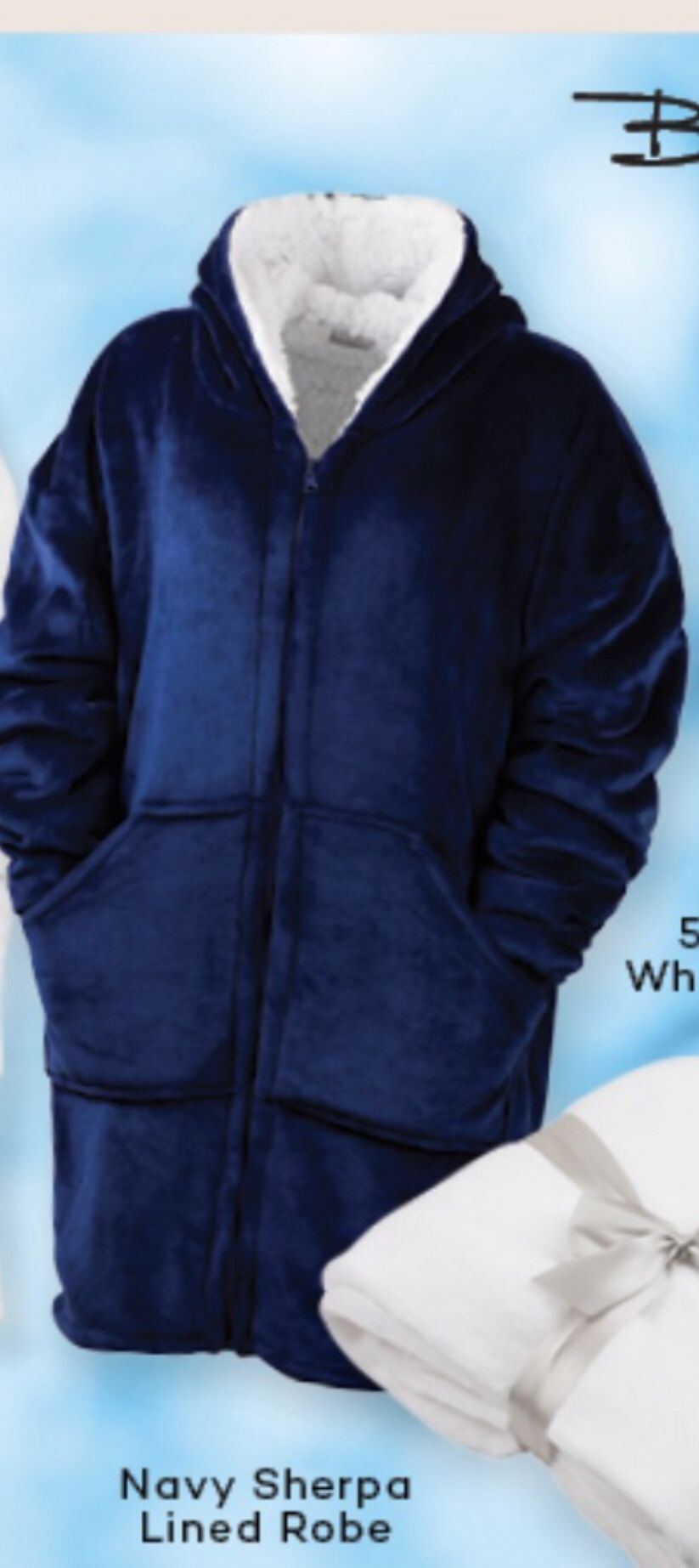 Robe And Blanket - Brand New