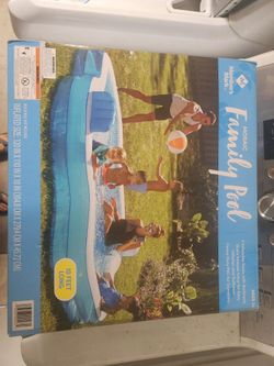 Brand New Member's Mark 10ft Mosaic Family Inflatable Pool (Sealed)