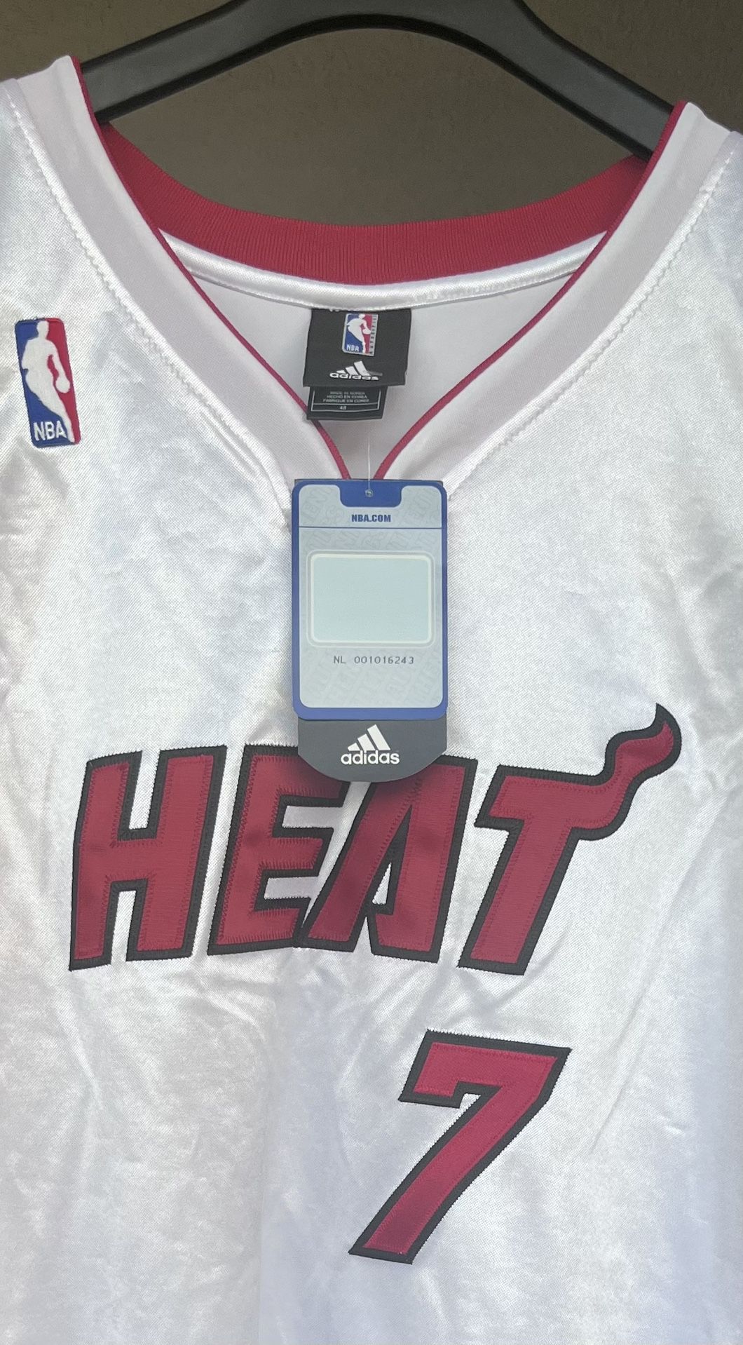 AUTHENTIC NBA ADIDAS MIAMI HEAT JERSEY