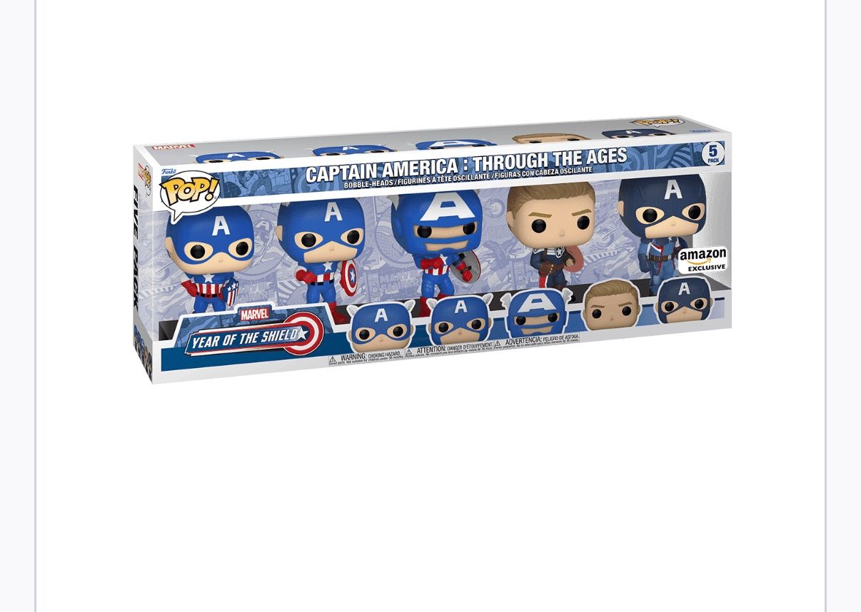 Funko Pop Captain America Special Edition 