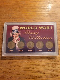 WW1 Penny Collection