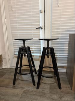 (2) Adjustable Stools