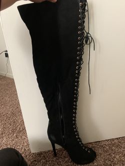 Lola thigh high heel boots