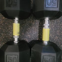 new 50lbs dumbells Weights 