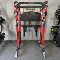 Vesta Fitness PRO SERIES 2-1 Ultimate Half Rack Functional Trainer/Gym Equipment/ Home Gym/ Fitness/ FREE DELIVERY 🚚 