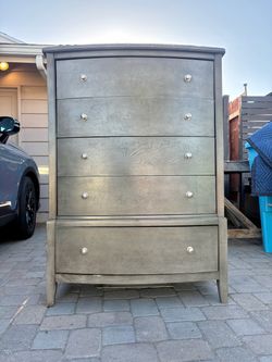 Tall 5-Drawer Bedroom Dresser / Chest – $65 FIRM