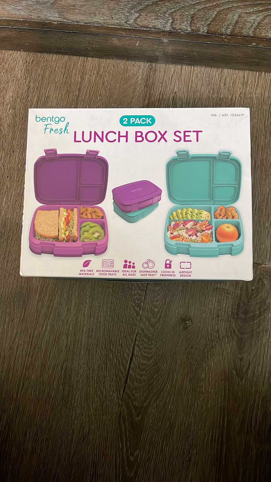 Bentgo Fresh Lunch Box Set