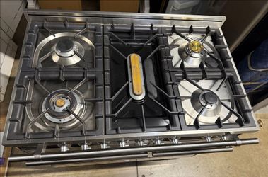 Stainless Steel Professional Gas & Electrical Range