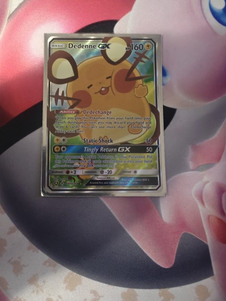Dedenne GX 195a/214 (Black Star Promo) Deck Exclusive Near Mint