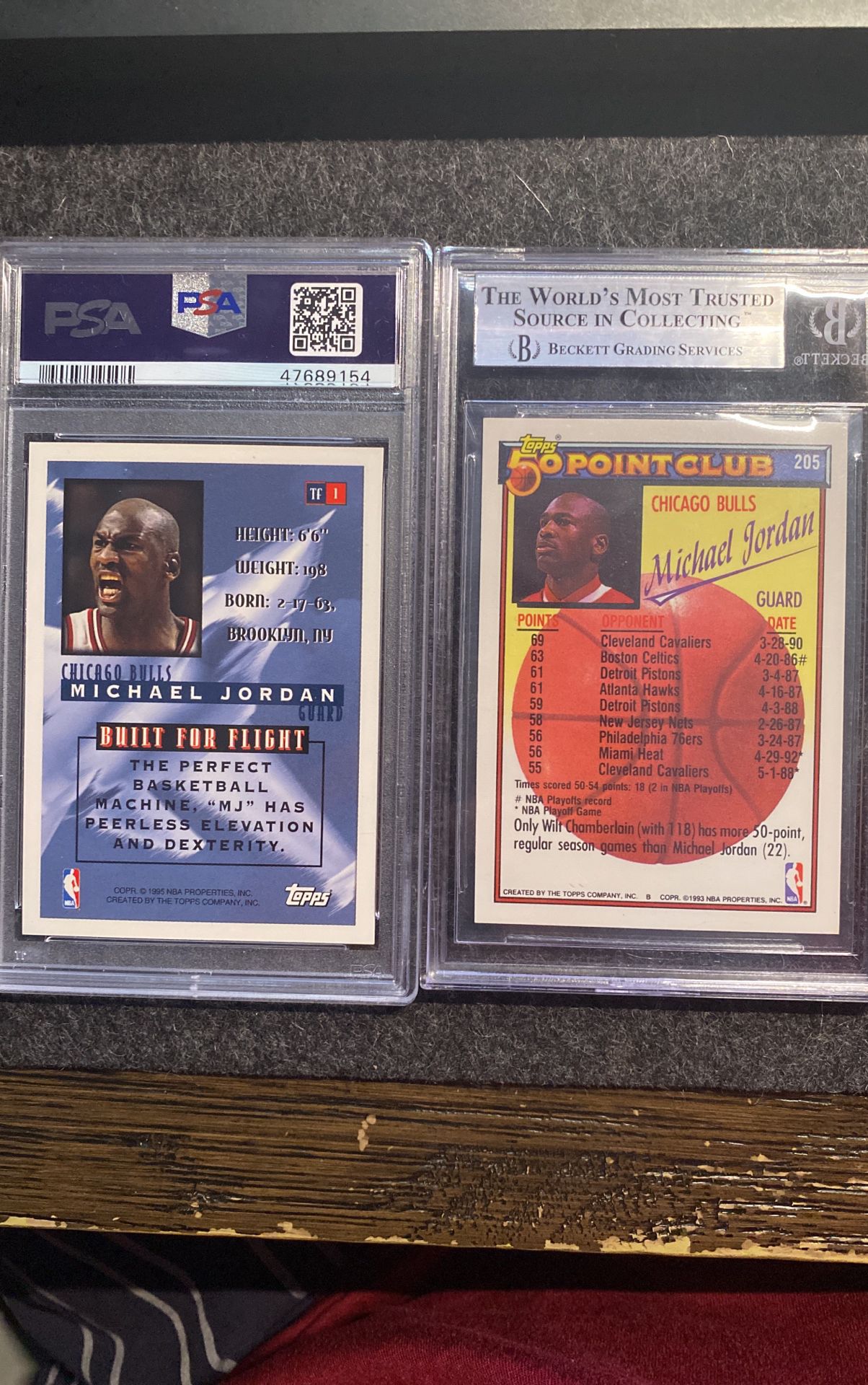 Michael Jordan PSA and BGS Graded Cards Michael Jordan PSA and BGS Graded Cards