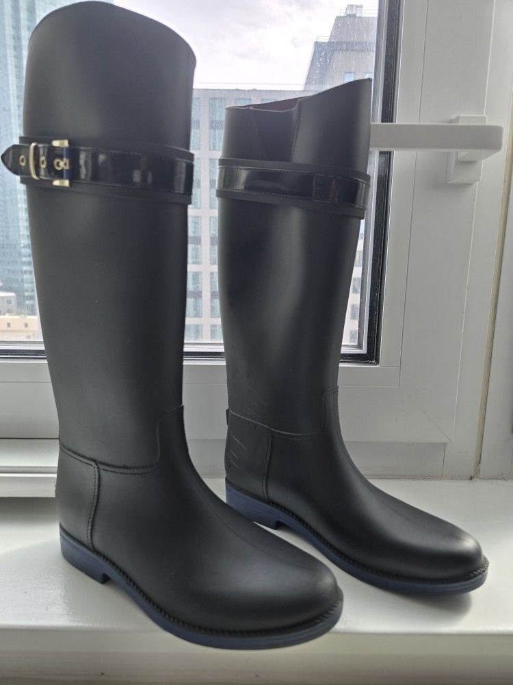 Rain Boots Tommy Hilfinger Size 8