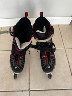 Rollerblade Inline Skates Black Red White