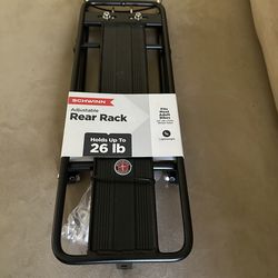 Schwinn Adjustable rear Rack with Cooler Bag