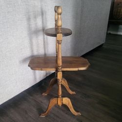 Antique Folding Smoking Stand