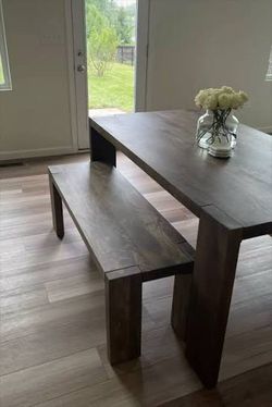 CB2 Blox Table + Bench