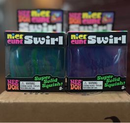 Needoh Nice Cube Swirl Rare
