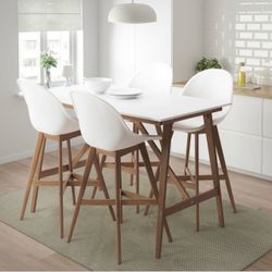 IKEA FANBYN Bar Table and 2 Chairs