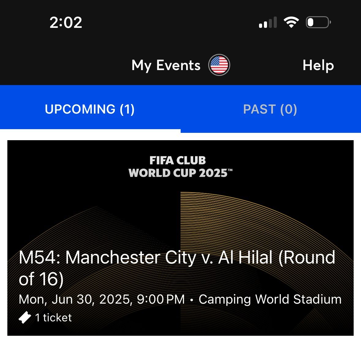 Manchester City Vs Al Hilal Club World Cup Match