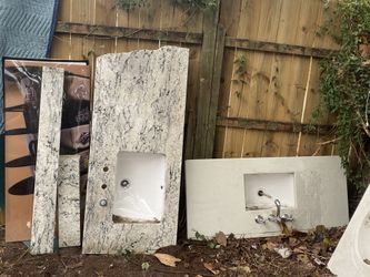 4 Pieces Granite Tops