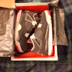 Air Jordan 4 Bred Size 10