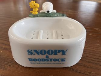 Snoopy & Woodstock Soap Dish