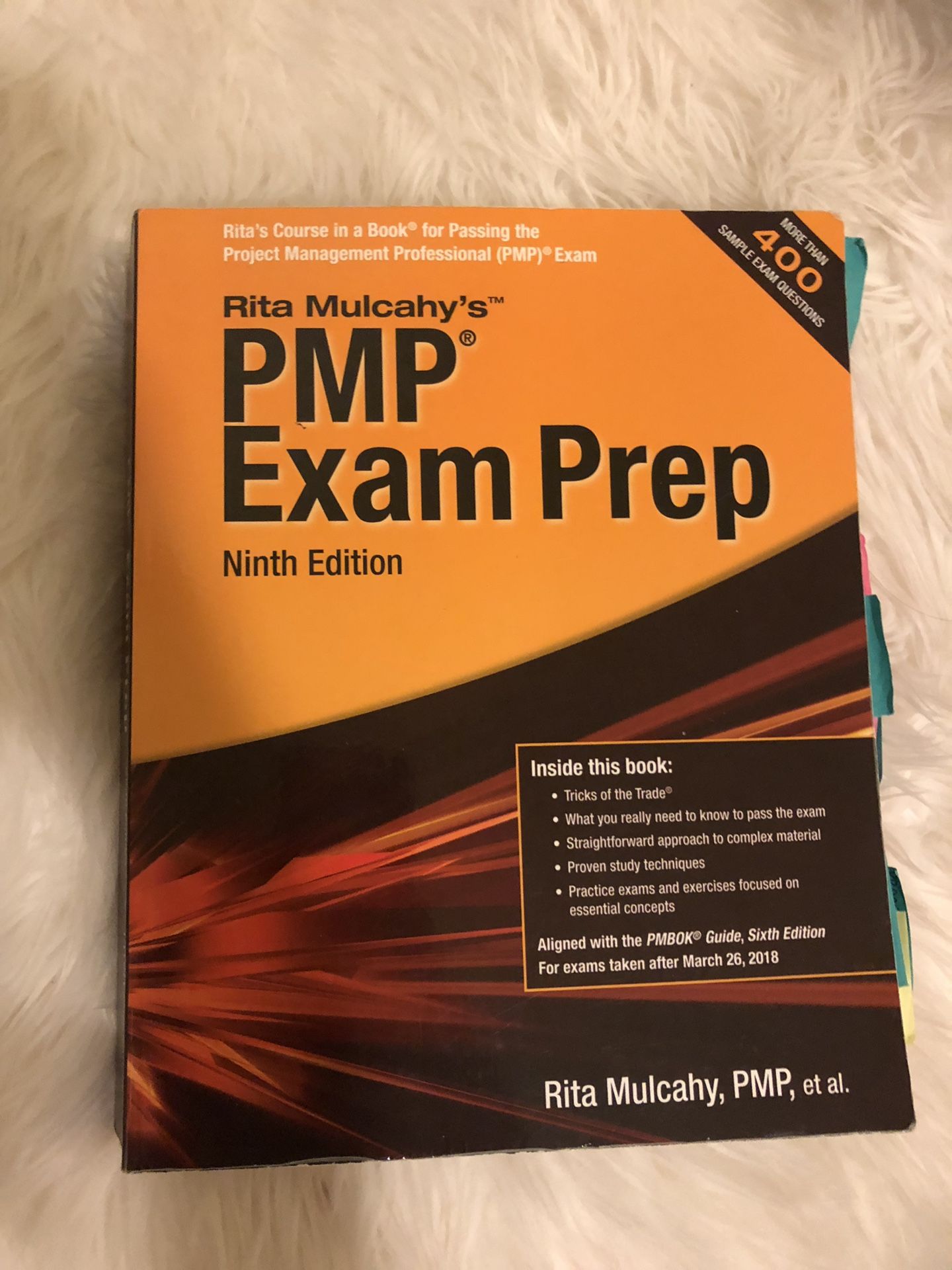 Rita Mulcahy’s PMP Exam Prep - newest edition