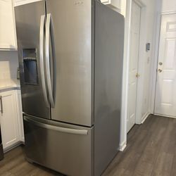 Large Whirlpool Standard Depth Refrigerator 
