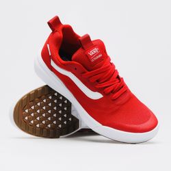 Vans Rapidweld Red Unisex UltraRange Exo Sneakers