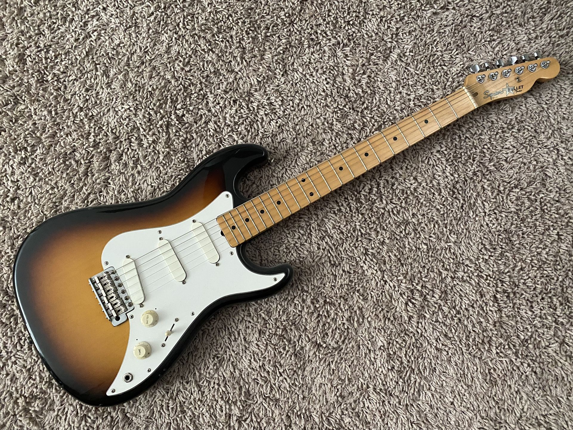 Vintage 80’s Squier Bullet Strat Guitar Japan