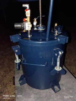 TCP MASTER Professional Pressure Tank