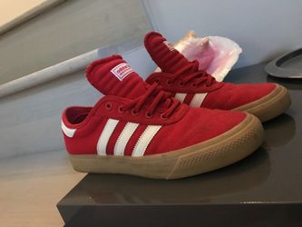 Red Adidas skateboarding