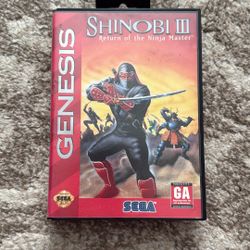 Shinobi 3 For Sega Genesis