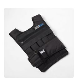 RUNmax 20LBS - 150LBS Adjustable Weighted Vest Wtih Shoulder Pads Option for Men and Women 60 lb Black