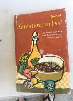 Antique cookbook