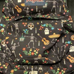 JANSPORT BACKPACK Dia De Los Muertos 