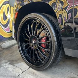 26” Forgiato Rims And Tires 