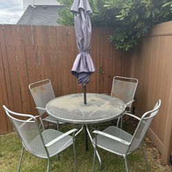 Out Door Table Set 
