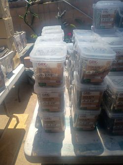 Grk fastener screws #9x2-½"