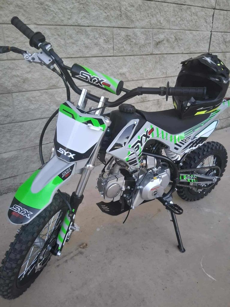 Dirt Bike for Teens Brand New 2025 Year Model Rfz Syx Green Sticker Ride Anywhere California Approved 