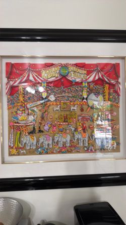 Charles Fazzino- The Greatest Show on Earth