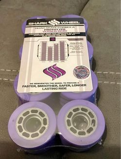 Shark Wheel Quad Skate Wheels Purple 99A